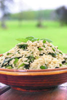 Orzo & Spinach Salad